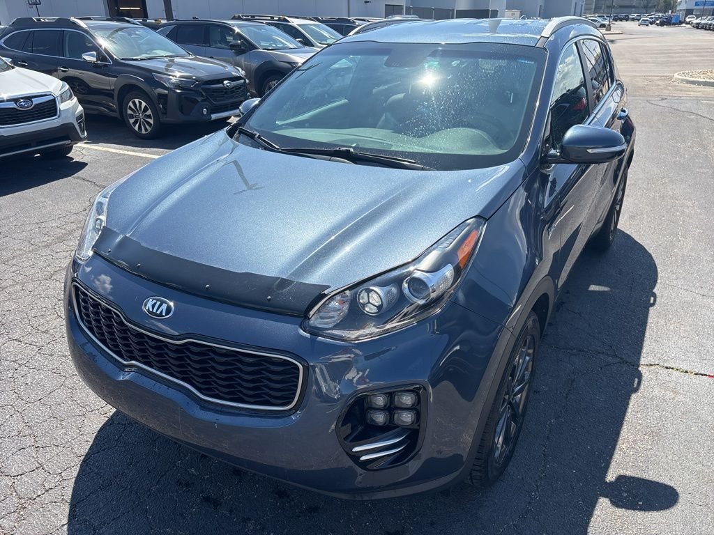 Used 2018 Blue Kia EX image 6