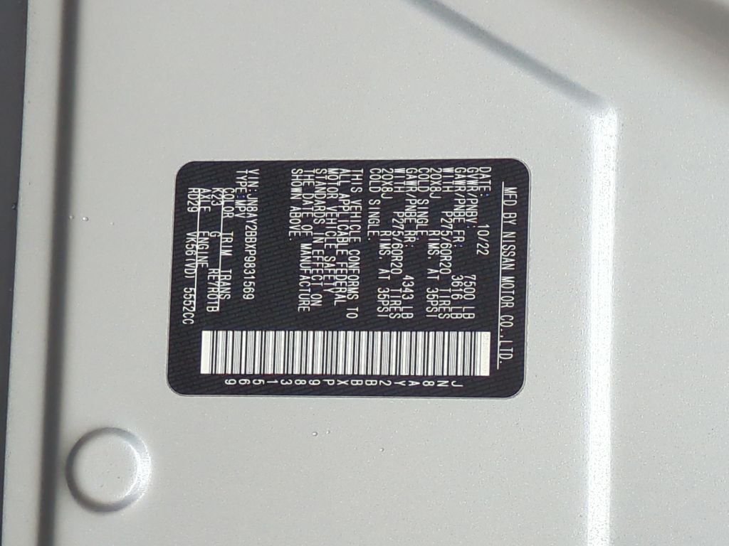 Certified Used 2023 Silver Nissan SL image 29