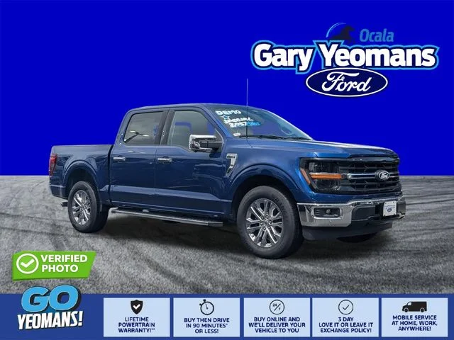 New 2026 Argon Blue Metallic Ford XLT image 1