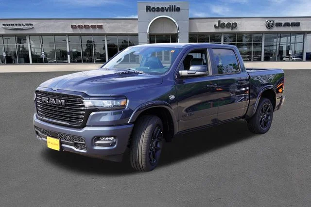 New 2026 Forged Blue Metallic Exterior Paint RAM Laramie image 7