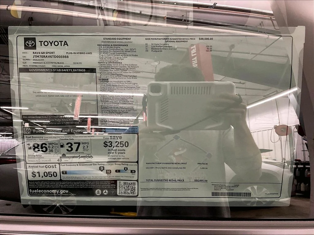 New 2026 Midnight Black Metallic Toyota  GR SPORT image 17