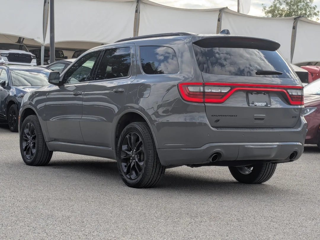 Certified Used 2023 Grey Dodge GT Plus - - AWD - Blacktop Pkg - Park Assist - 10.1 Touchscreen - Captain Chairs & More! image 6