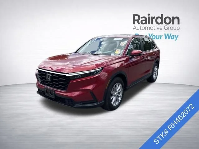 Used 2024 Radiant Red Metallic Honda EX image 3