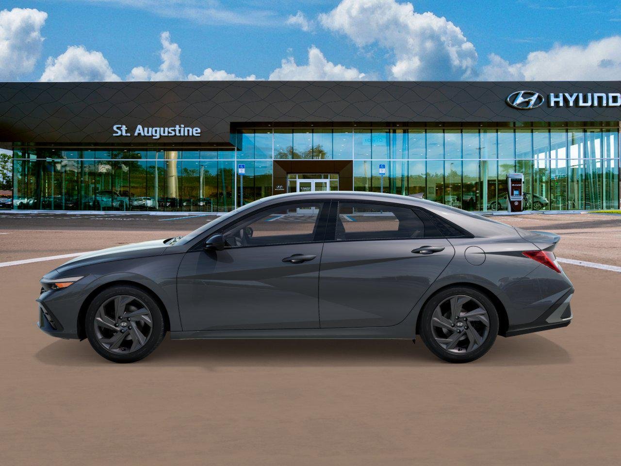New 2026 Gray Hyundai SEL Sport image 3