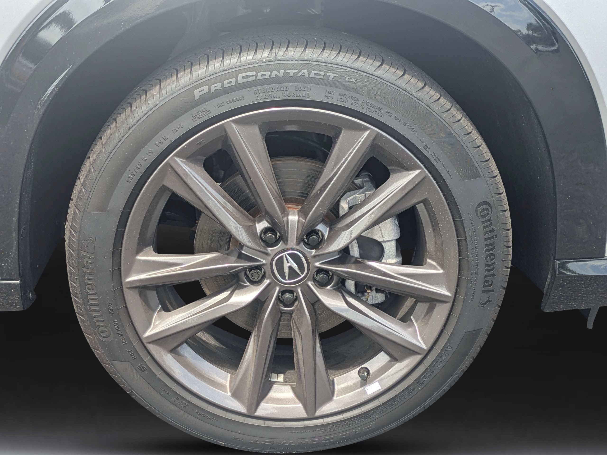 Used 2025 Solar Silver Metallic Acura A-Spec Package image 45