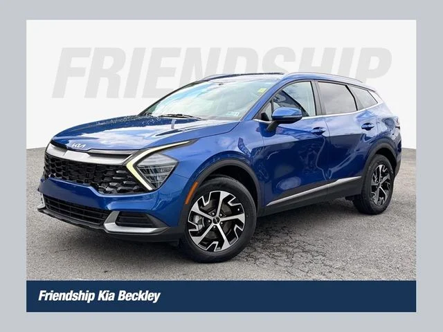 Used 2024 Blue Kia EX image 1