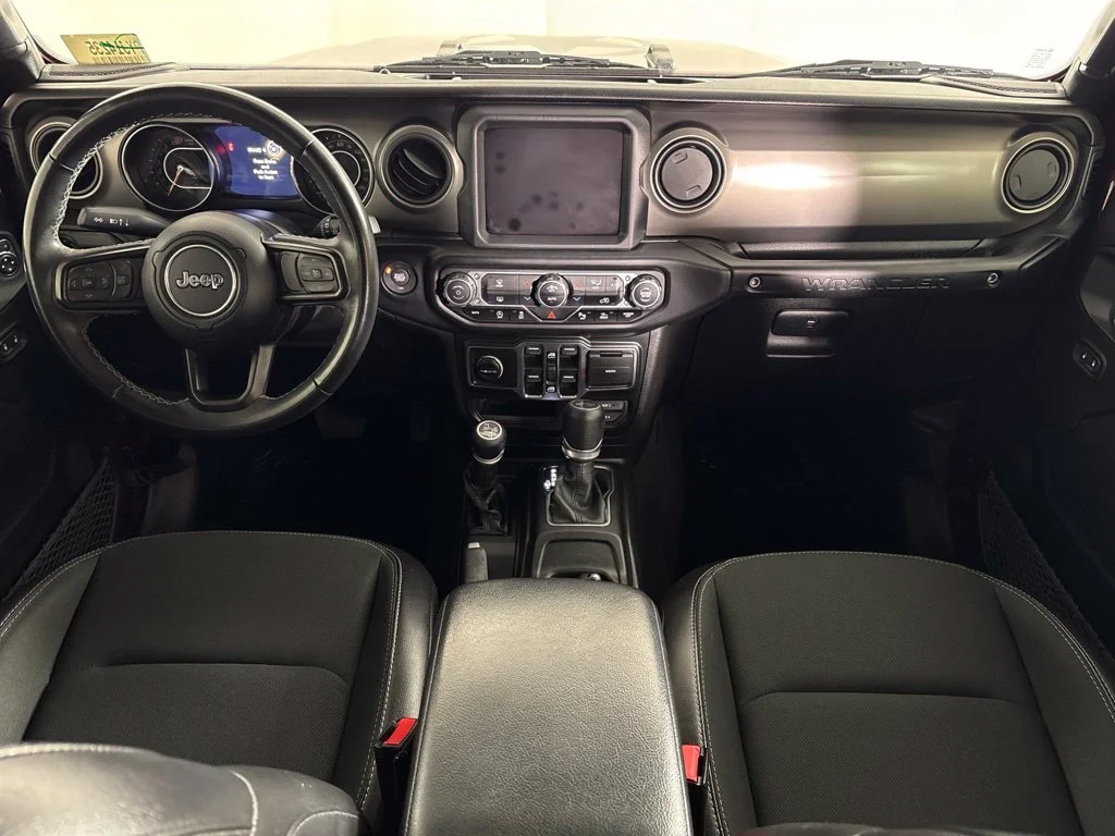 Used 2021 Red Jeep Unlimited Sport image 13