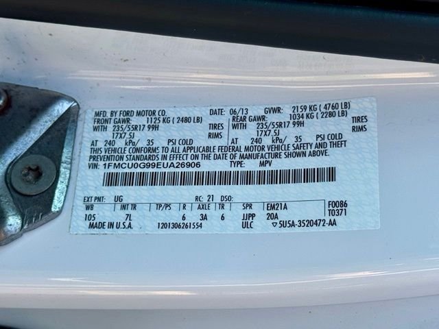 Used 2014 White Ford SE image 17