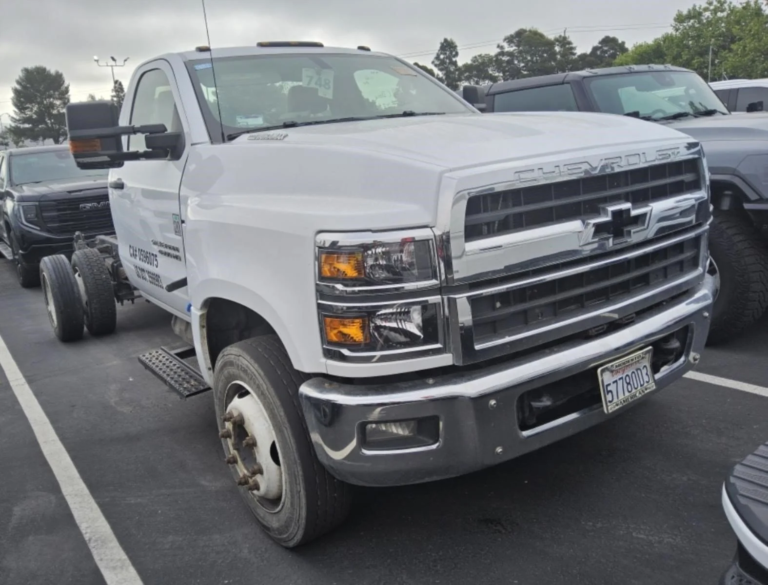 Used 2020 Summit White Chevrolet Work Truck image 1