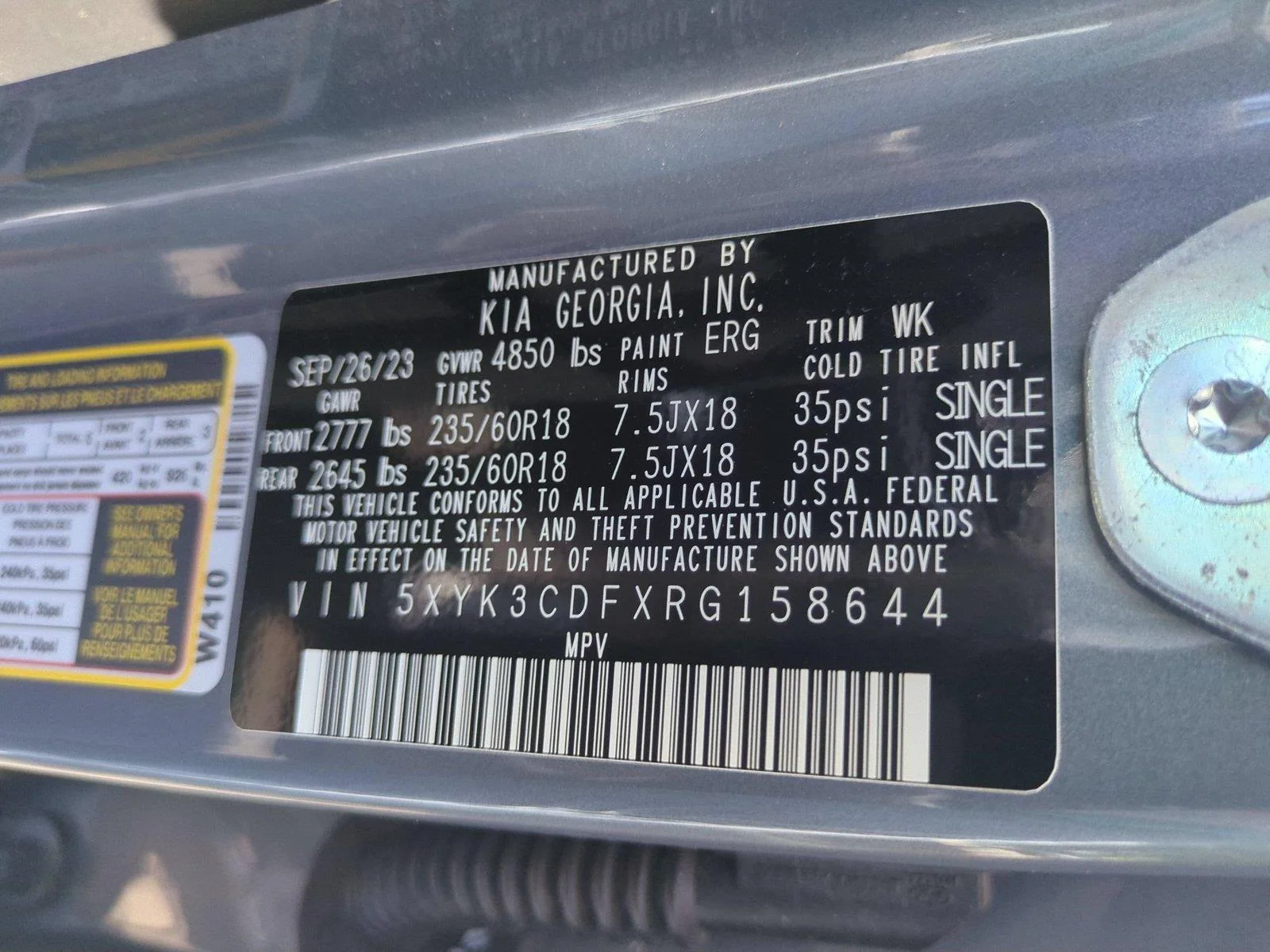 Used 2024 Everlasting Silver Kia EX image 41
