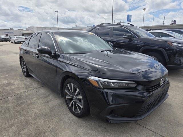 Used 2023 Crystal Black Pearl Honda EX image 3