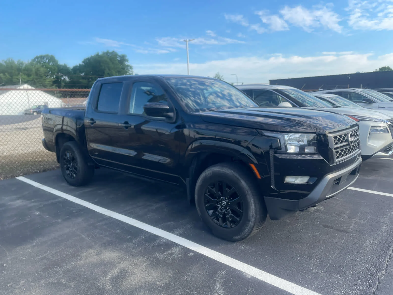 Used 2024 Super Black Nissan SV image 3