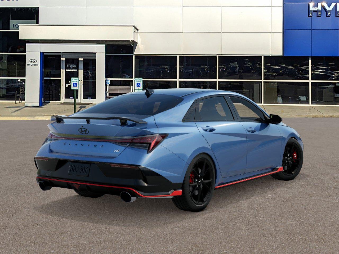 New 2026 Performance Blue Hyundai Sedan image 4