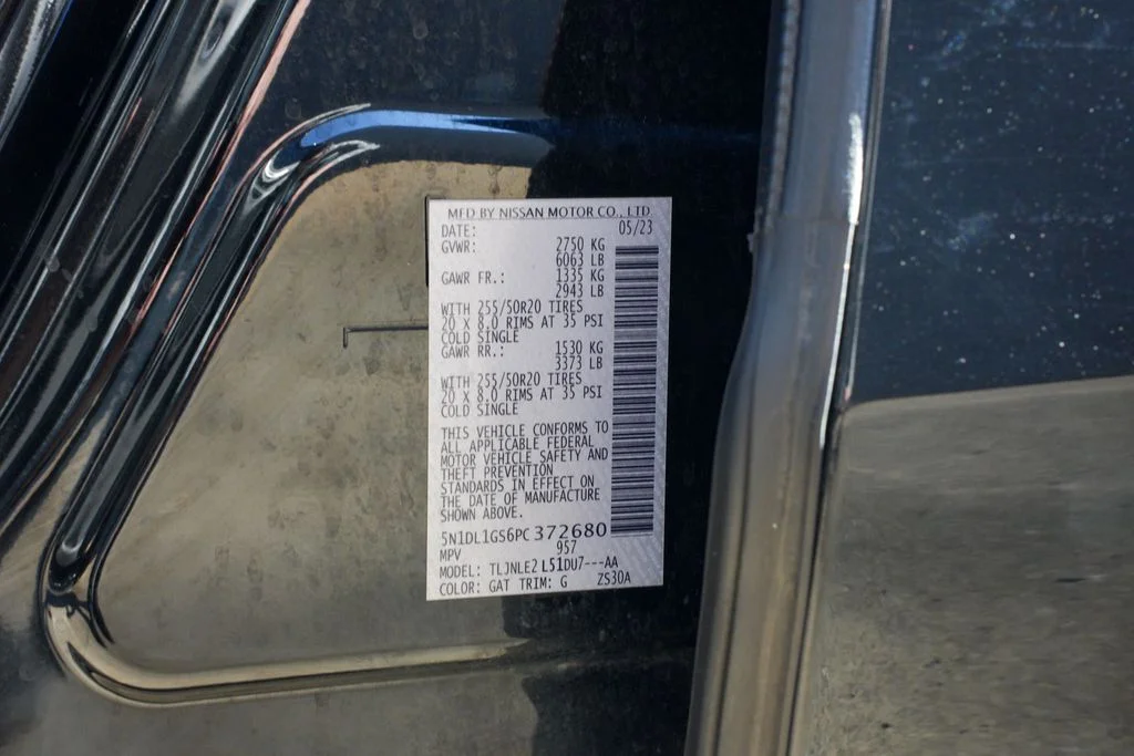 Used 2023 Black INFINITI Sensory image 58