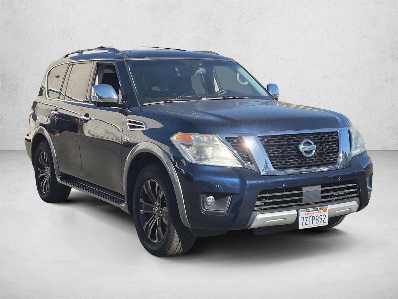 Used 2017 Hermosa Blue Nissan Platinum image 3