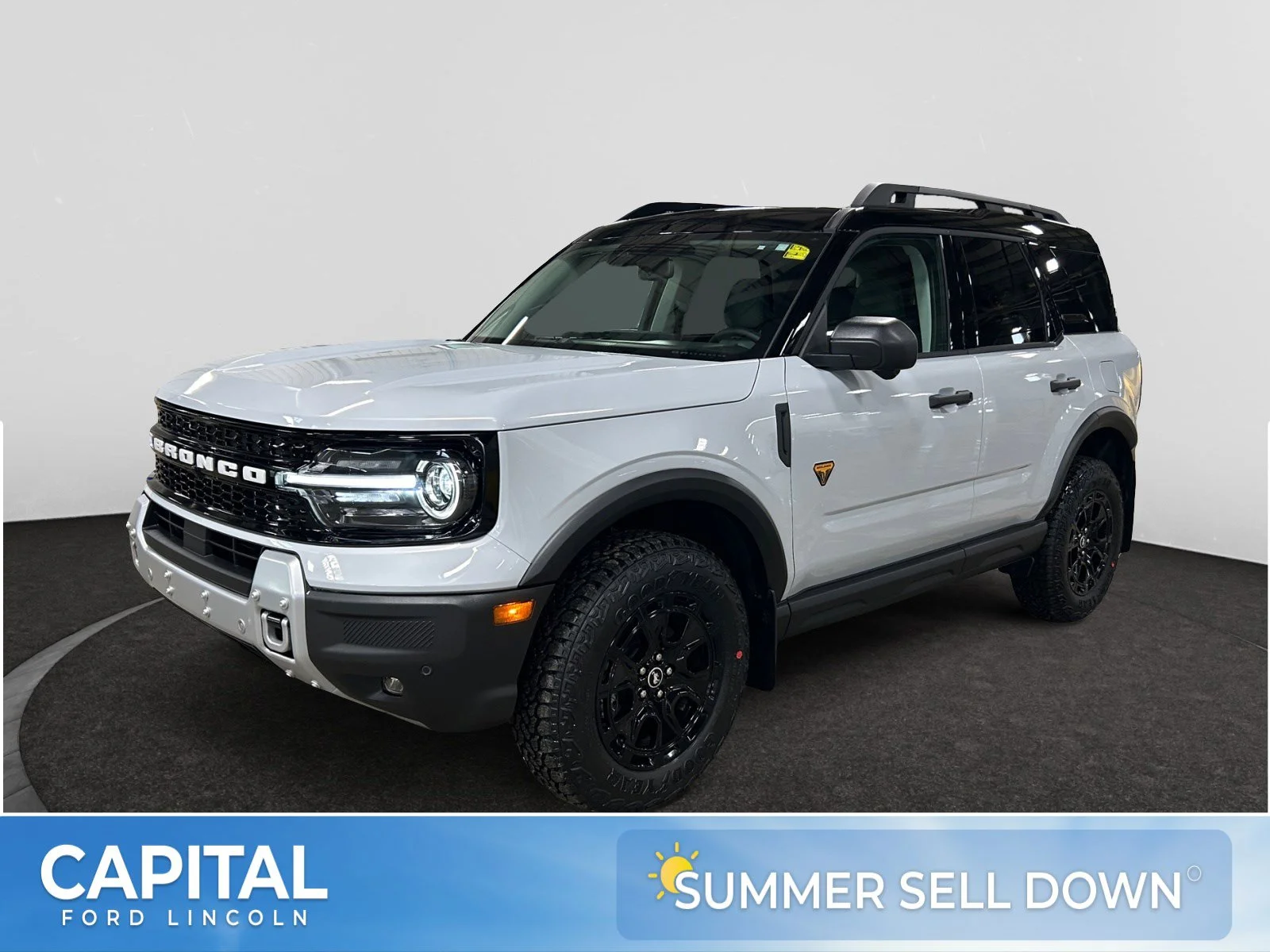 New 2026 Space White Metallic Ford Badlands image 1