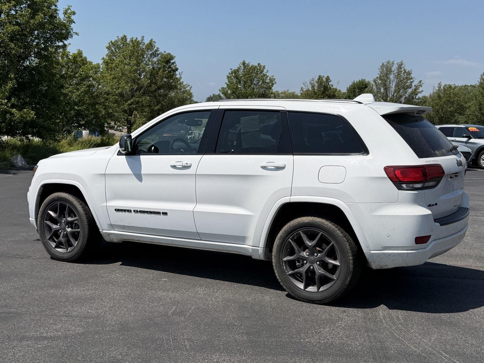 Used 2021 Bright White Clearcoat Jeep 80th Anniversary image 6