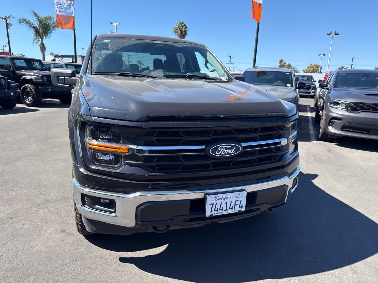 Used 2025 Agate Black Metallic Ford XLT image 5