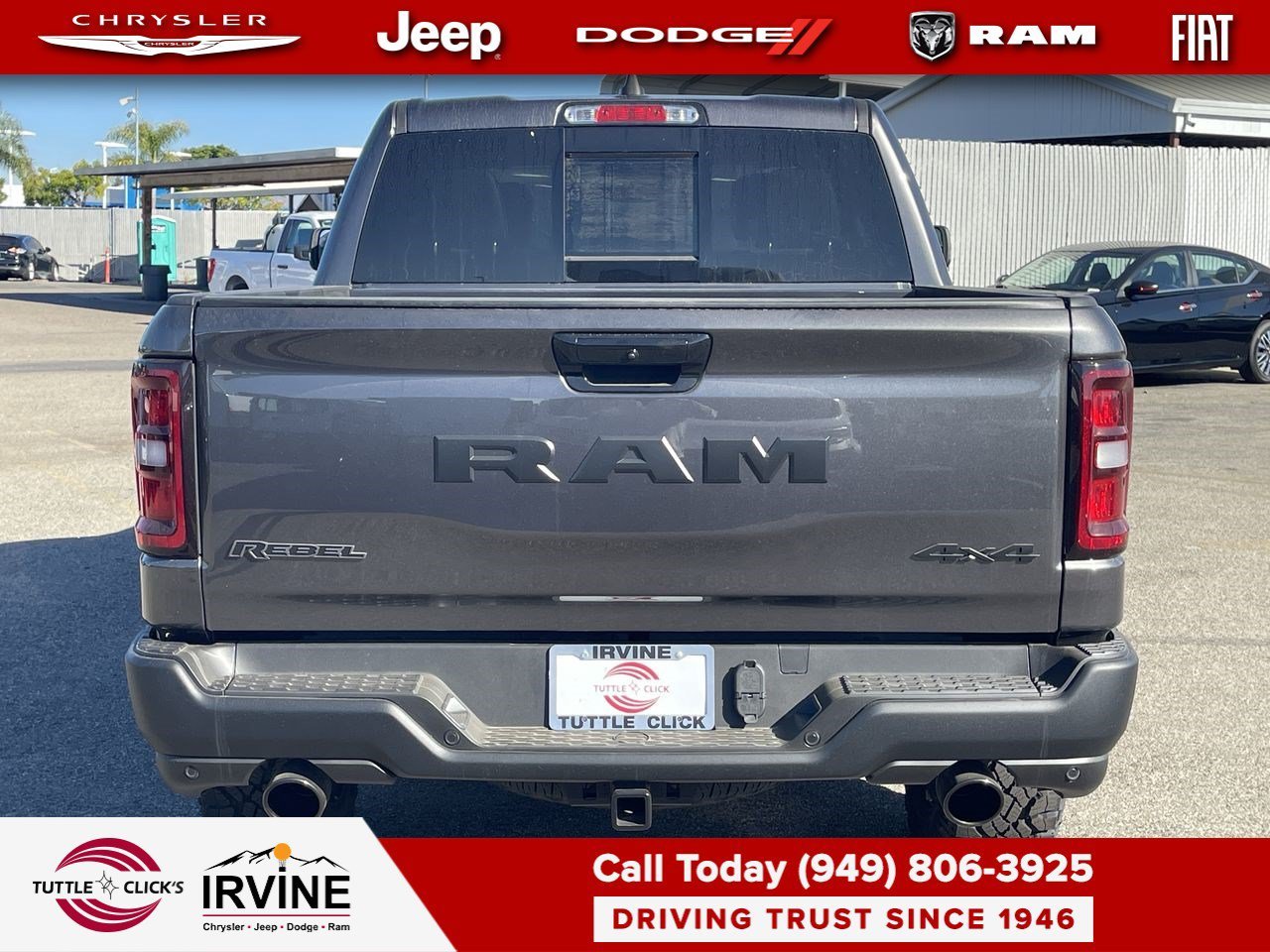 New 2026 Granite Crystal Metallic Clear-Coat Exterior Paint RAM Rebel image 5
