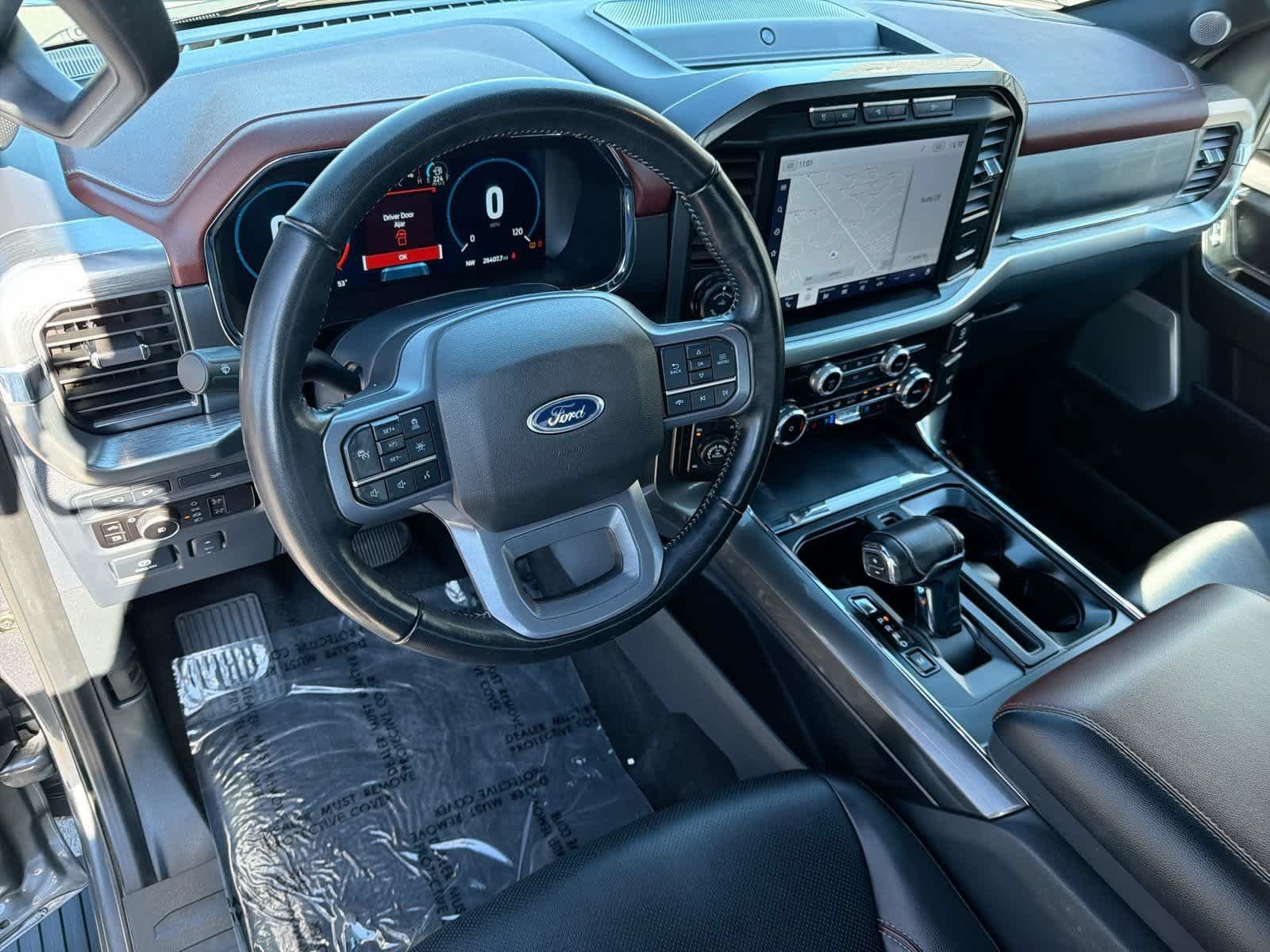 Certified Used 2023 Carbonized Gray Metallic Ford LARIAT image 10