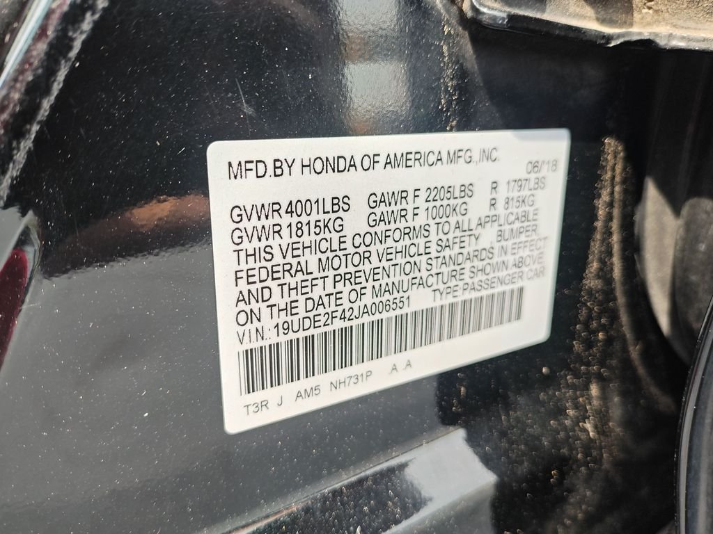 Used 2018 Black Acura Special Edition image 25