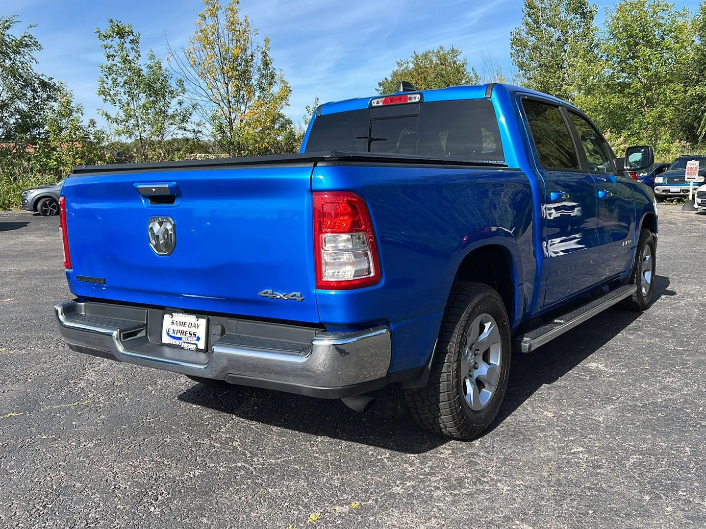 Used 2020 Hydro Blue Pearlcoat Ram Big Horn image 22