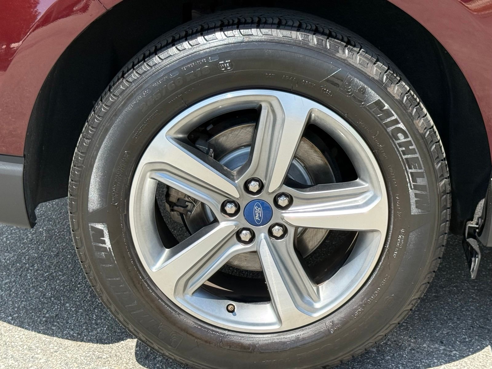 Used 2020 Red Ford SEL image 18