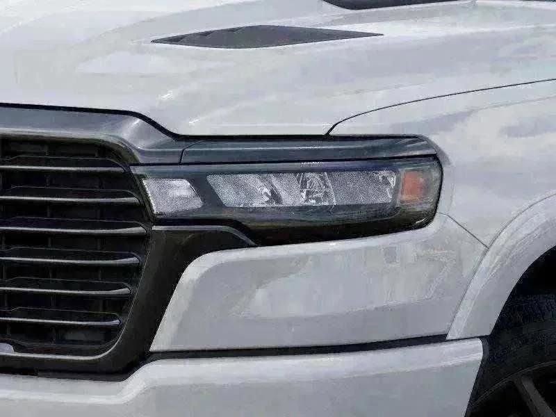 New 2026 Bright White Clear-Coat Exterior Paint RAM Laramie image 75