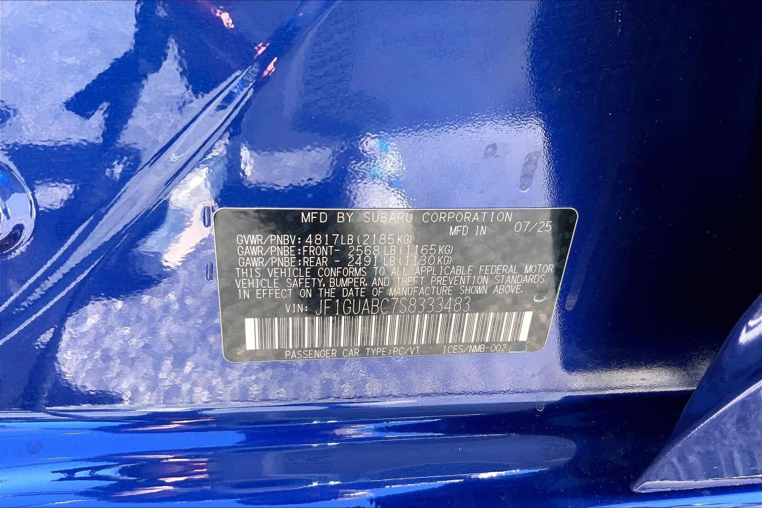 Used 2025 Sapphire Blue Pearl Subaru  image 30