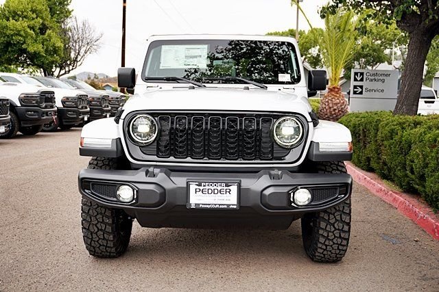 New 2025 Bright White Clear-Coat Exterior Paint Jeep Willys image 5