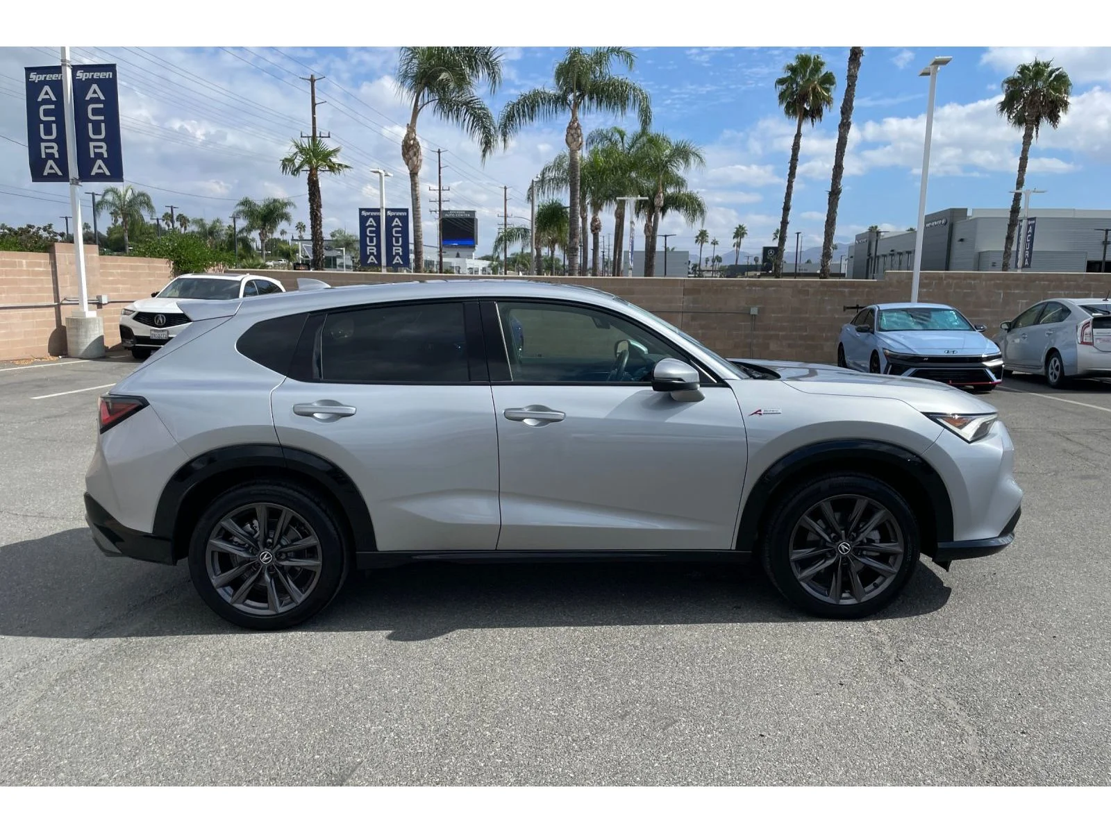 Used 2025 Solar Silver Metallic Acura w/A-Spec Package image 6