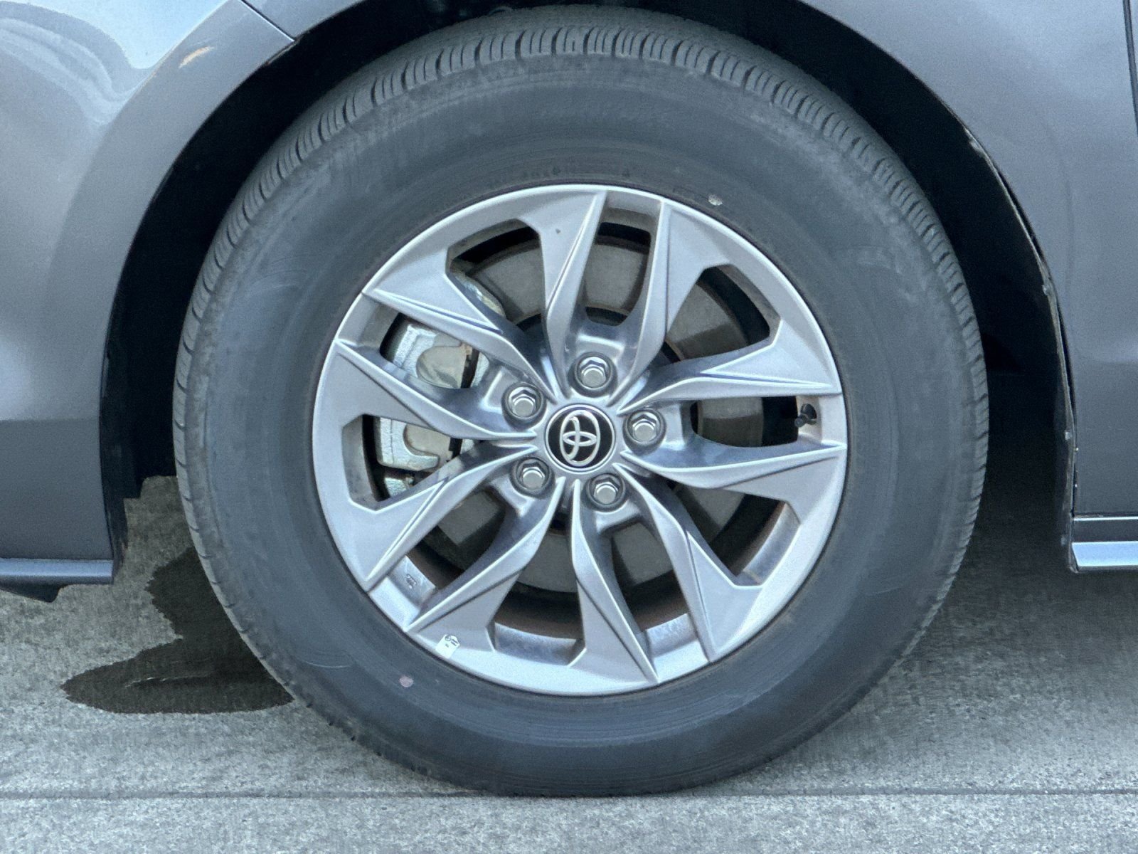 Used 2025 Magnetic Gray Metallic Toyota LE image 23