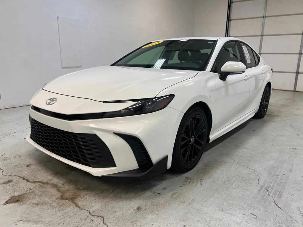 Used 2025 White Toyota SE image 12