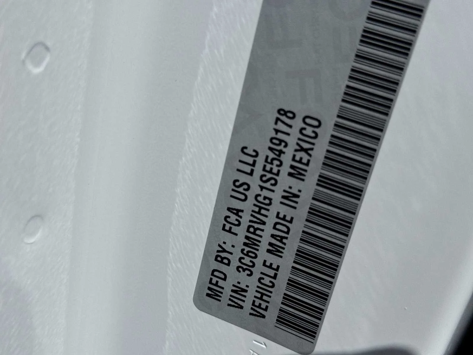 Used 2025 Bright White Clearcoat Ram Tradesman image 24