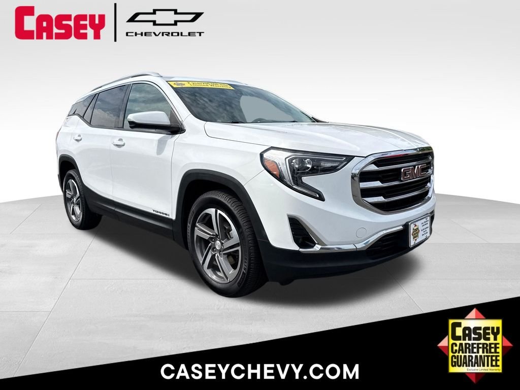 Used 2021 White GMC SLT image 1