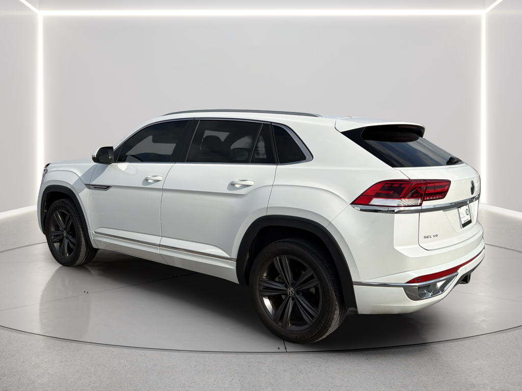 Used 2022 White Volkswagen 3.6L V6 SEL R-Line image 14