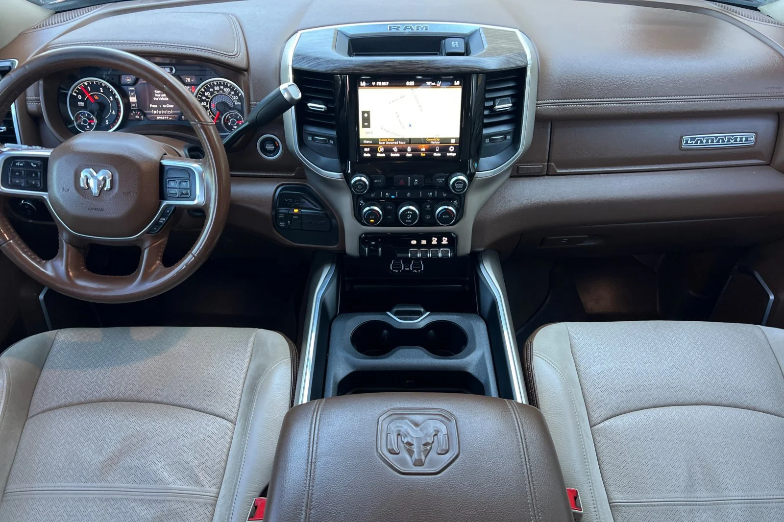Used 2020 Delmonico Red Pearlcoat Ram Laramie image 13