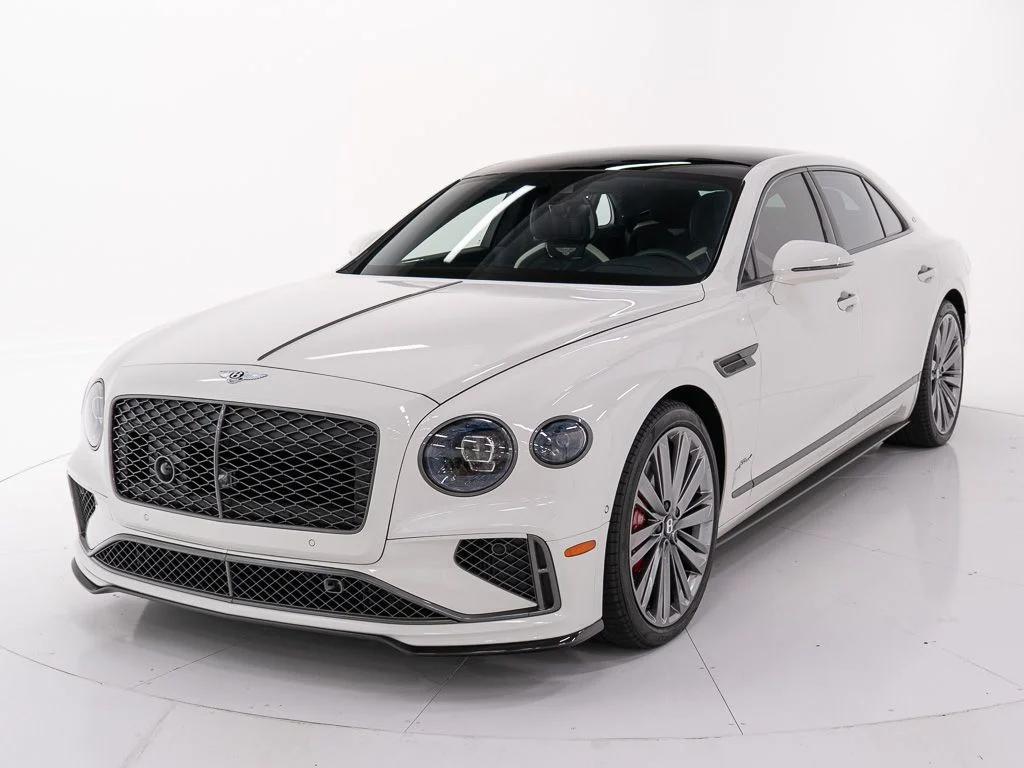 Used 2025 Glacier White Bentley Speed First Edition image 1