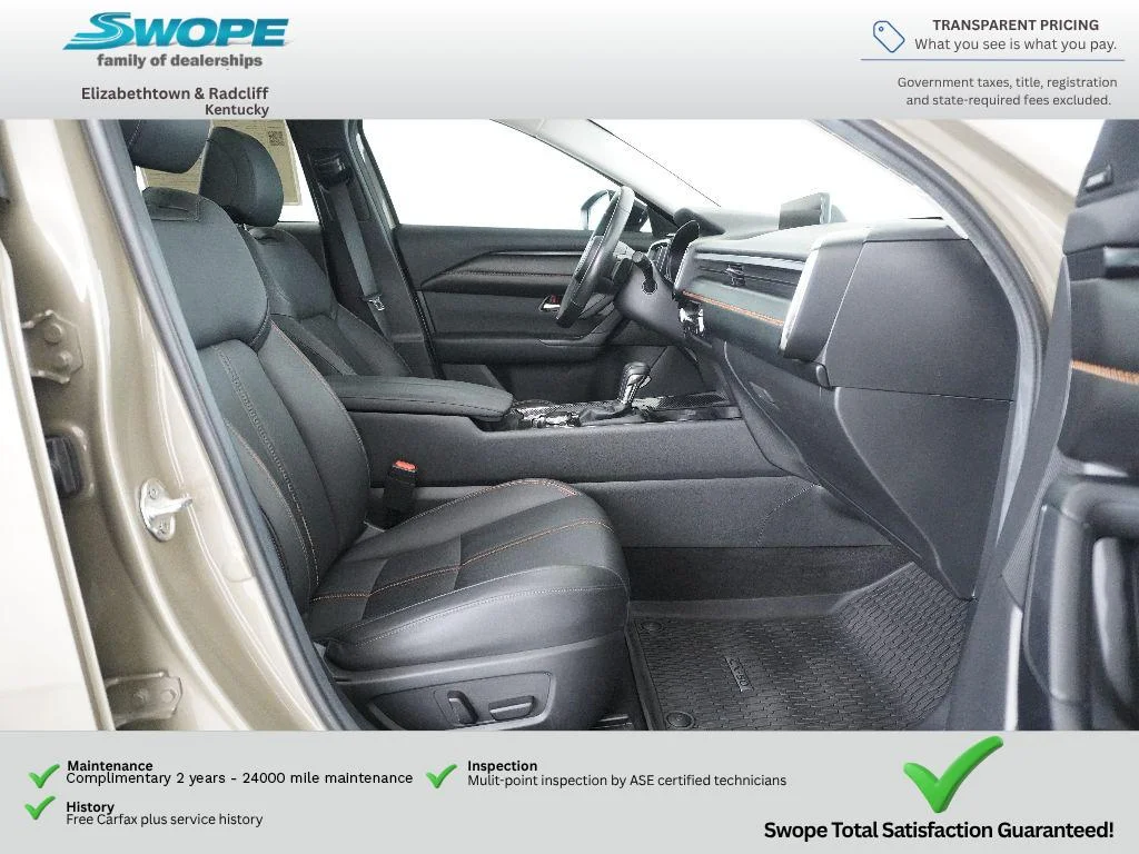 Used 2024 Zircon Sand Metallic Mazda 2.5 Turbo Premium Plus Package image 11
