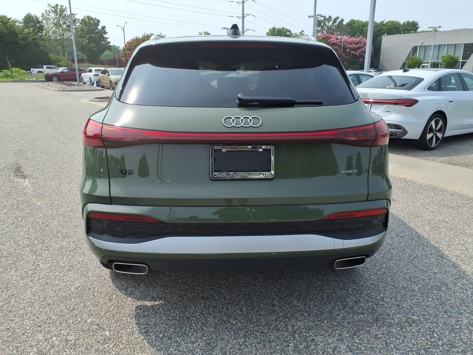 Certified Used 2025 District Green Metallic Audi Premium Plus image 6