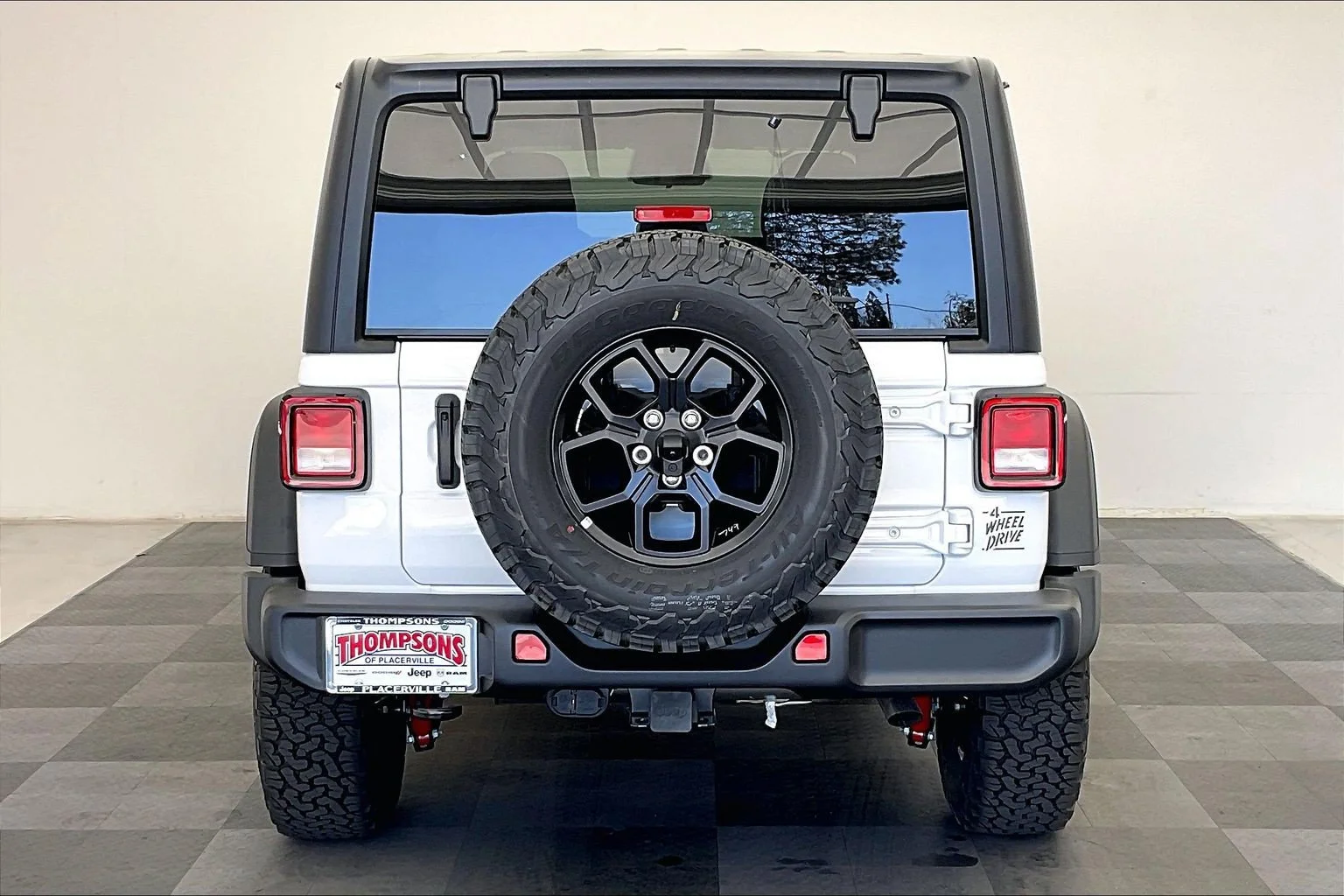 New 2026 Bright White Clearcoat Jeep Willys image 3