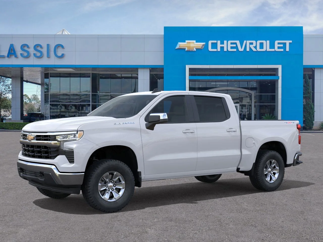 2026 Chevrolet Silverado 1500 LT White at Classic Elite Chevrolet Sugar Land