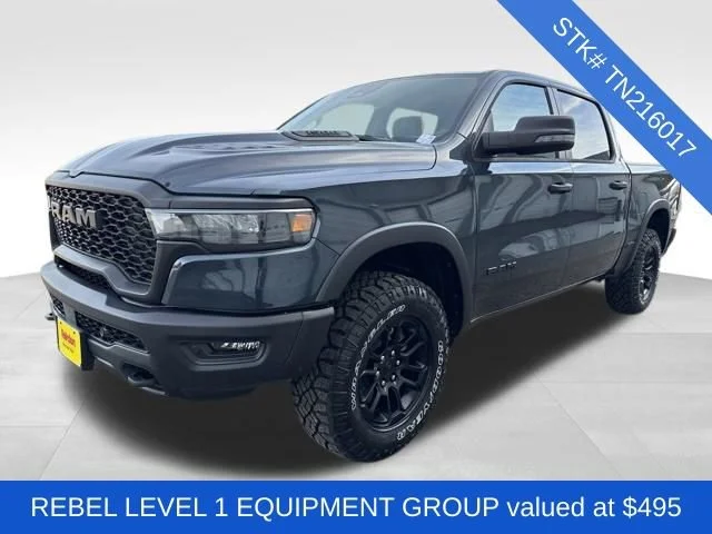 New 2026 Forged Blue Metallic Exterior Paint RAM Rebel image 3