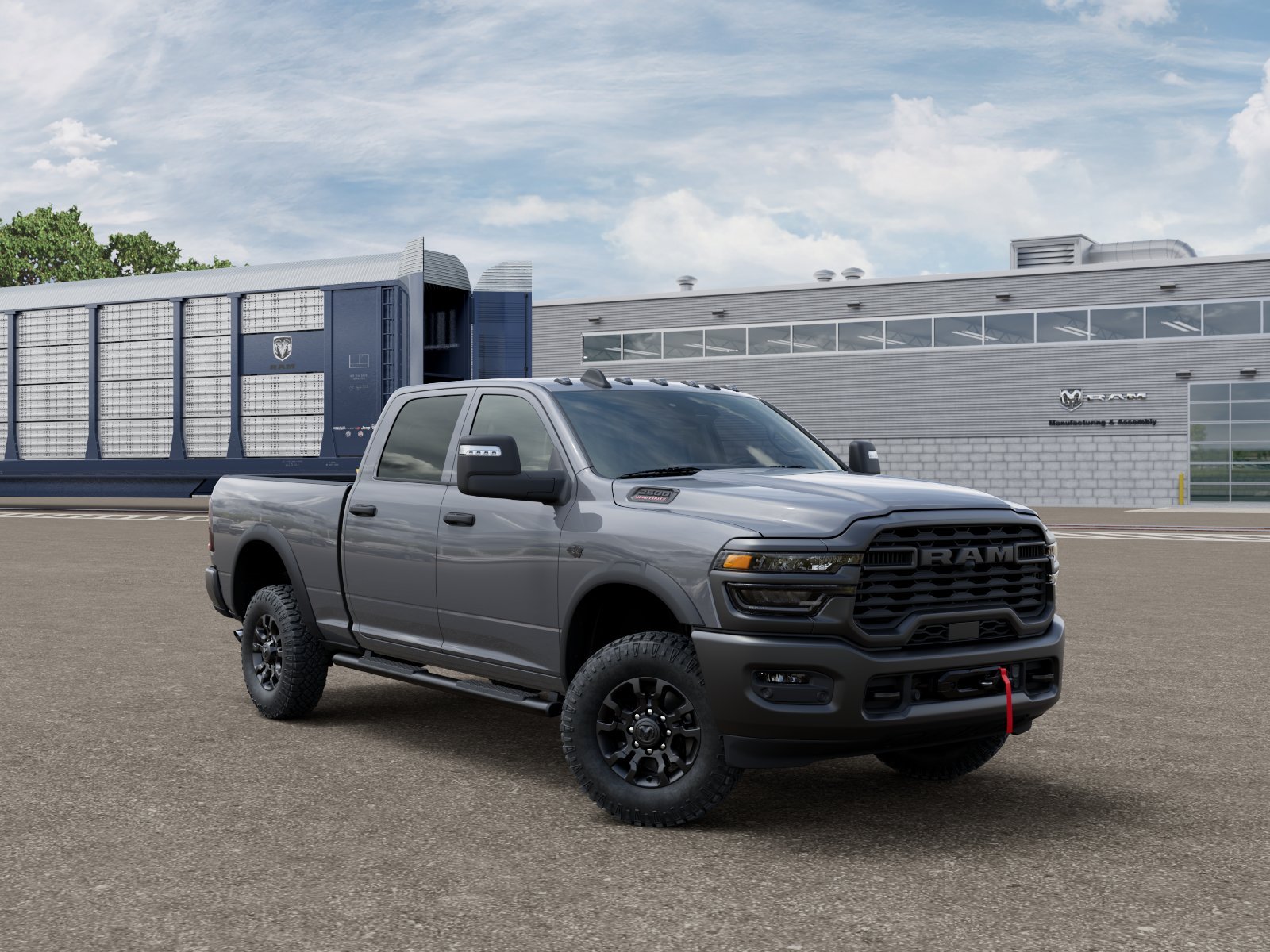 New 2027 Ceramic Gray Clearcoat RAM Tradesman image 3