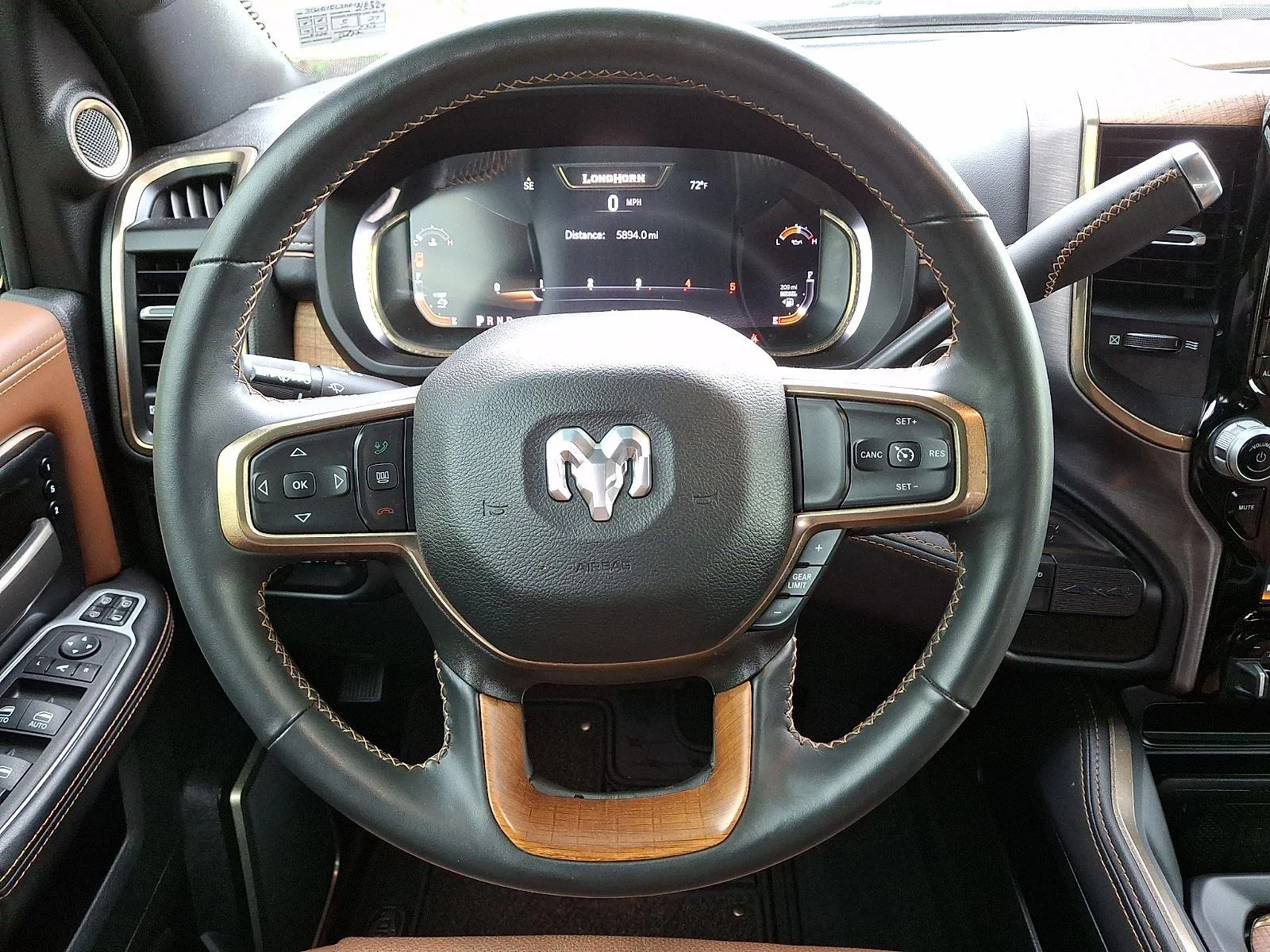 Used 2024 Pearl White Ram Longhorn image 19