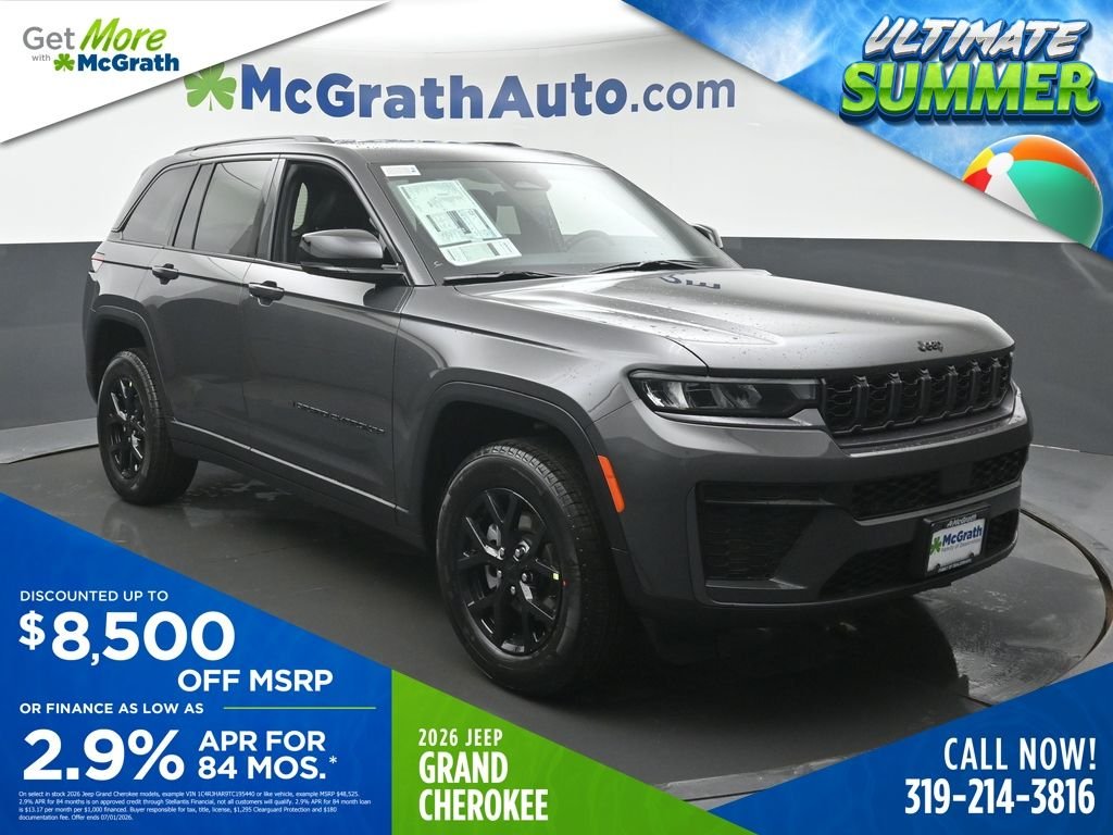 New 2026 Baltic Gray Metallic Clear-Coat Exterior Paint Jeep Altitude image 1