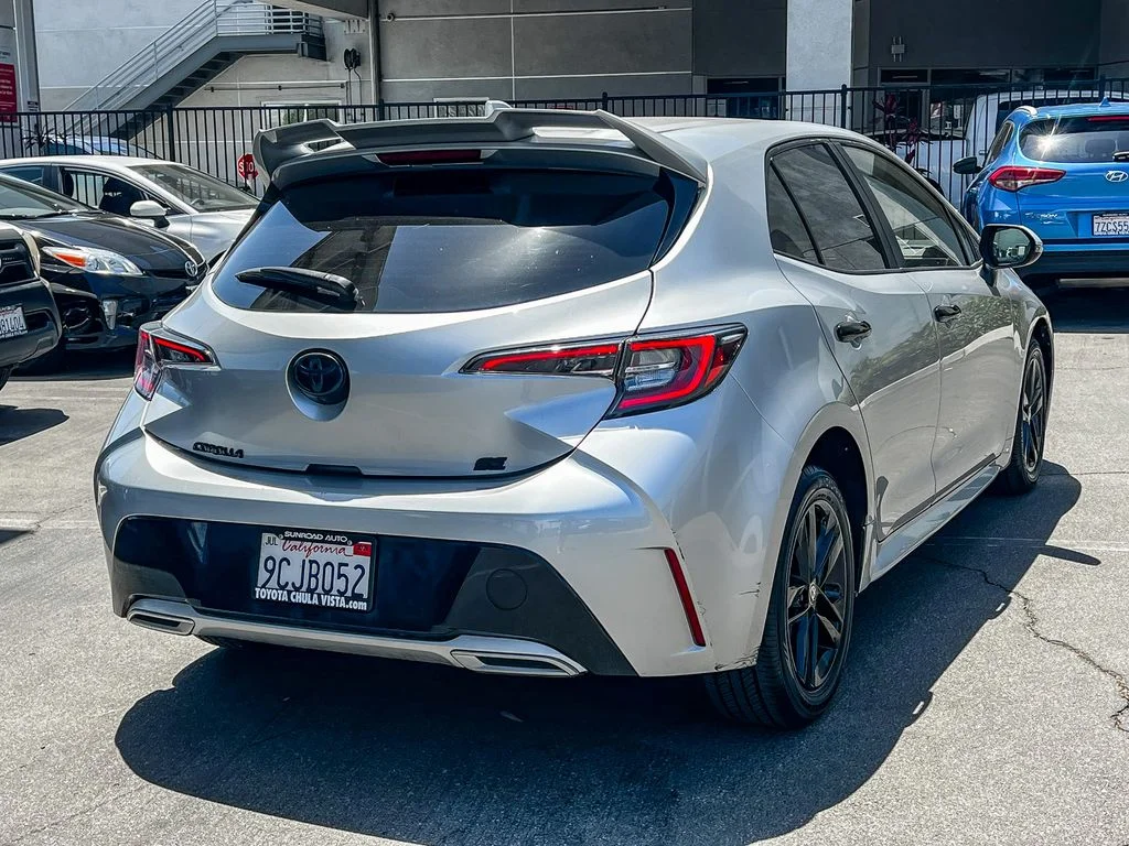 Certified Used 2022 Silver Toyota SE image 6