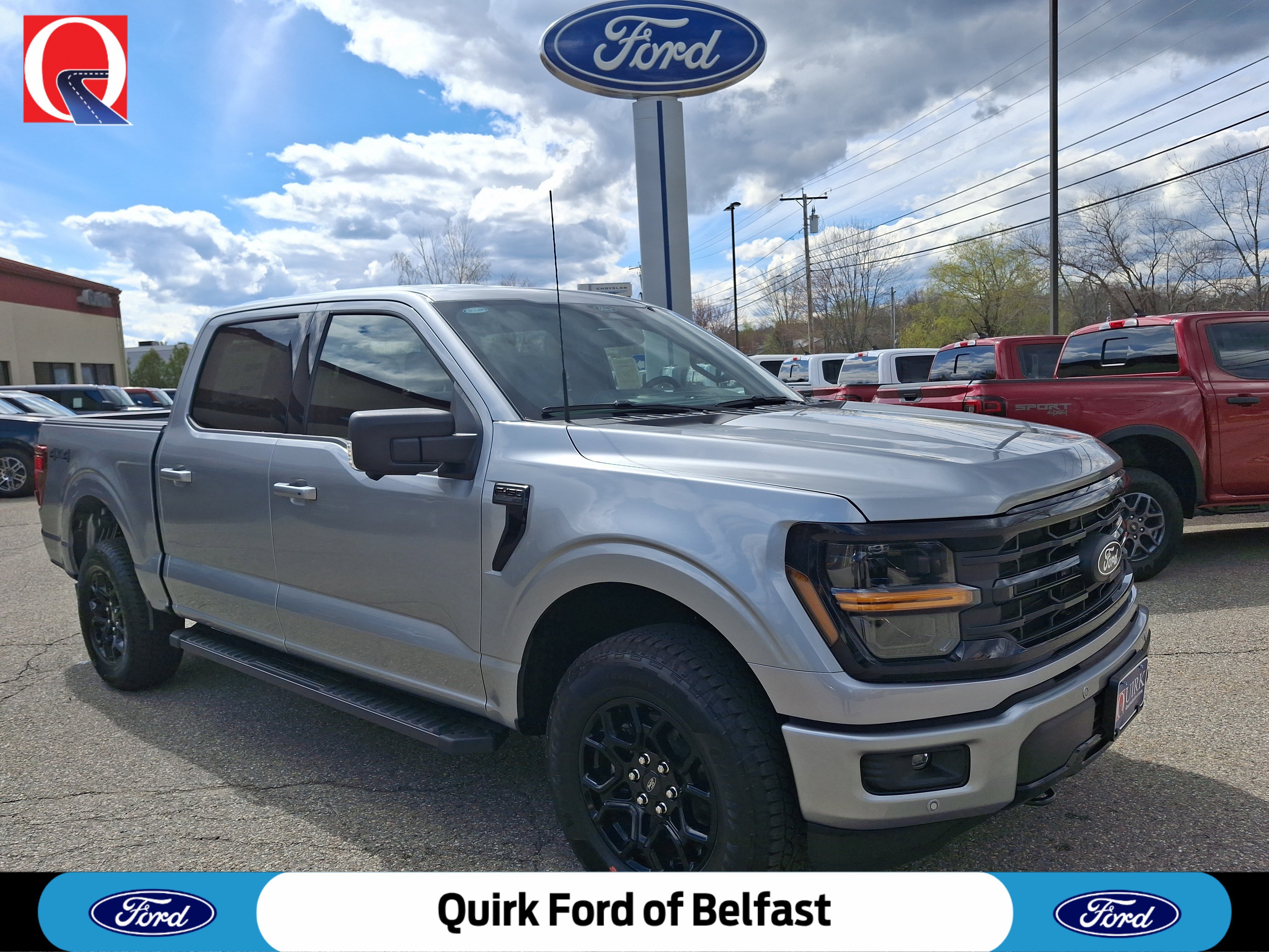 New 2026 Iconic Silver Metallic Ford XLT image 1