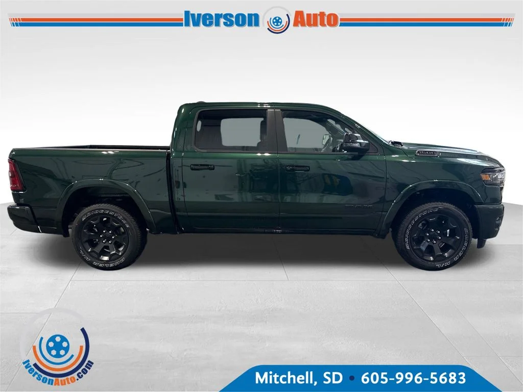 New 2026 Serrano-Green Metallic Exterior Paint RAM Big Horn/Lone Star image 8