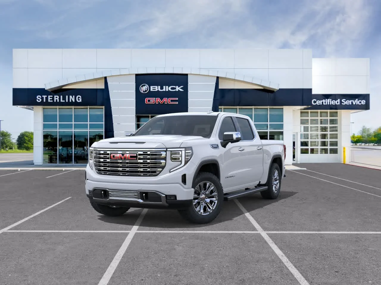 New 2026 Glacier White Tricoat GMC Denali image 8